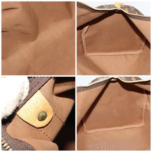 LOUIS VUITTON Monogram Keepall 55 Boston Bag M41424 LV Auth 137088 - Picture 15 of 16